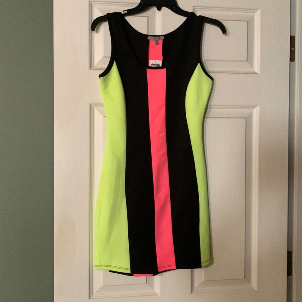 New bright club dress
